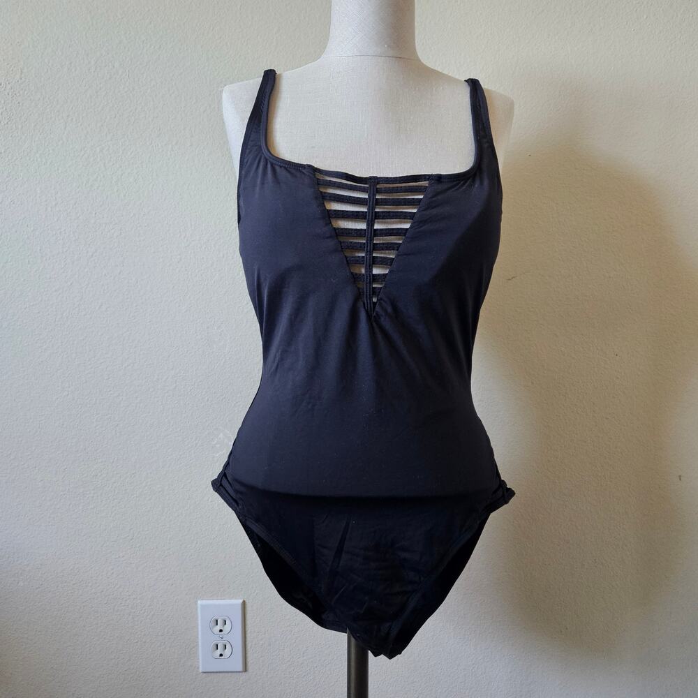 La Blanca 1 Piece Swimsuit Black 12